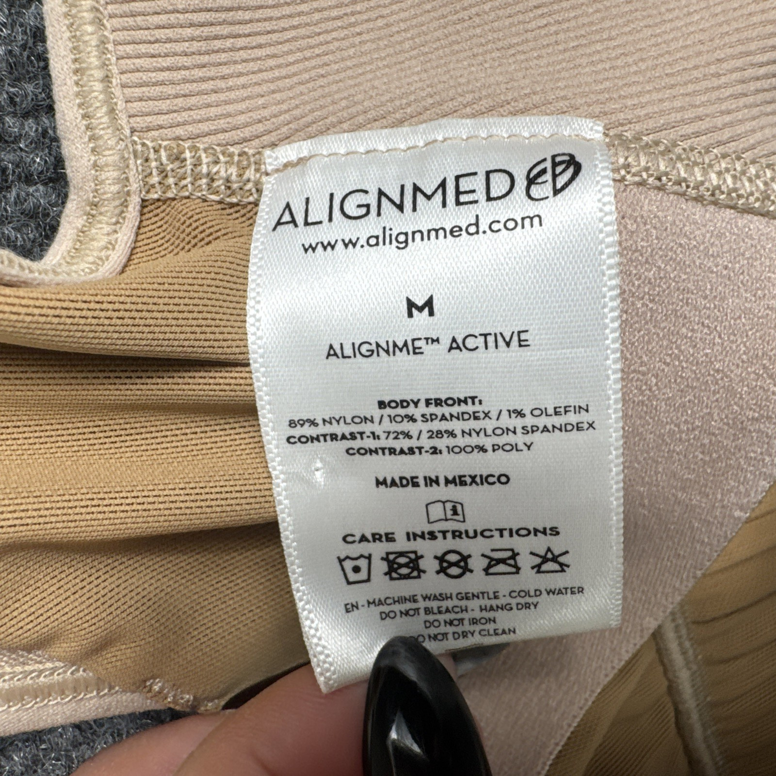 Alignmed Active Zip Front Active Support Bra Size… - image 16