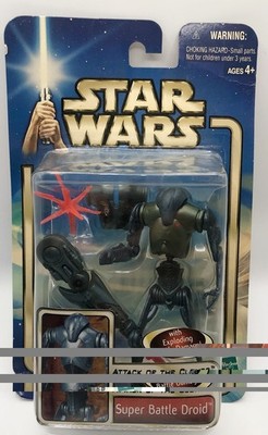 Star Wars Super Battle Droid Attack Of The Clones NEW Sealed In Box 