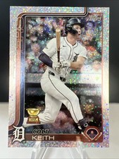 Colt Keith 2025 Topps Series 1 Celebration - Confetti #180