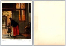 DE HOOCH A Boy bringing Pomegranates WALLACE COLLECTION Art Postcard