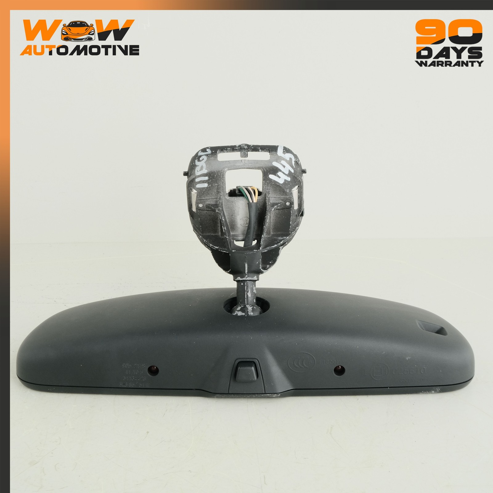 Bentley Continental GT Speed 2007-2011 Front Upper Interior rearview mirror Black