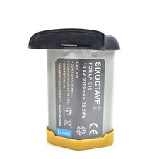Replacement for Canon LP-E19 Sixoctave Li-Ion Battery (10.8V, 2700mAh, 29.2Wh)