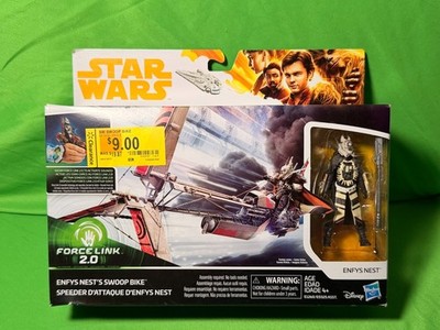 Star Wars Force Link 2.0 Enfys Nest Swoop Bike & 3.75  Figure New