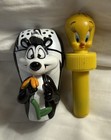 Vintage Warner Bros Tweety Pepe Le Pew Baking Soda Fridge Saver Stop 2 liter — photo 1