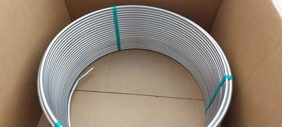 DIWA GBR 8x1mm Edelstahlrohr im Ring AISI 316L EN 1.4404 als 5m bis 50m Rohr im Ring