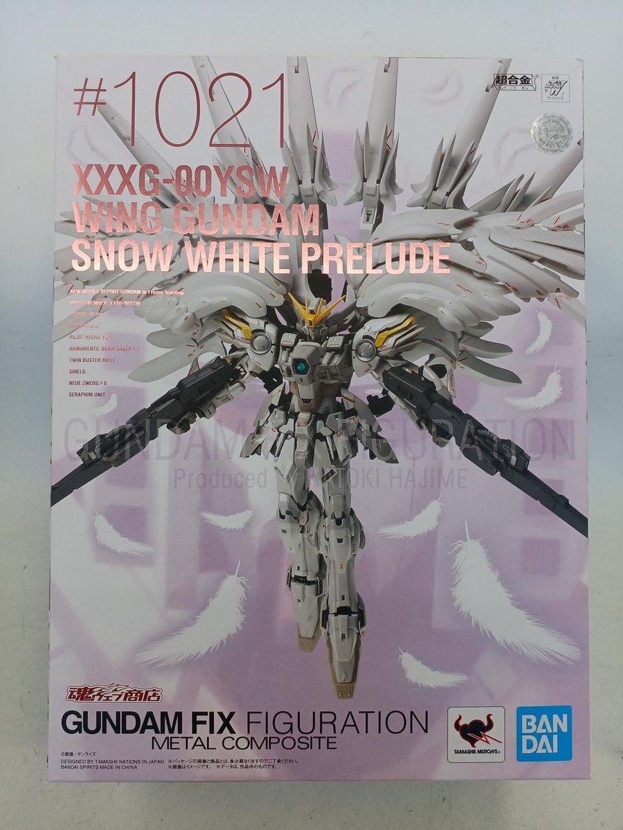 GUNDAM FIX FIGURATION XXXG-00YSW　#1021 Bandai Gundam Fix 1021 Wing Snow White Prelude Japanese products