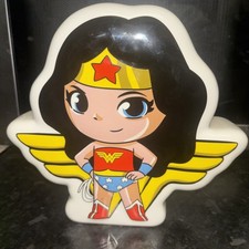 DC Super Friends Wonder Women Coin Bank Money Box WB Justice League 
