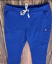 FIGS Women s Yola Skinny Scrub Blue Pants Size Medium