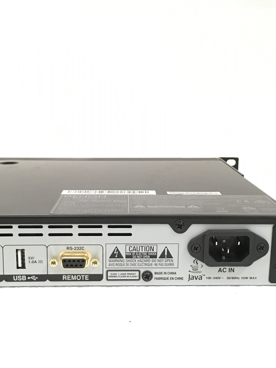 Denon DN-500BD MKII Blu-ray Player Rackmount XLR FREE SHIP No