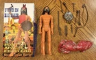 Marx Johnny West Fort Apache Fighters Movable Indian Warrior Wind In His Hair