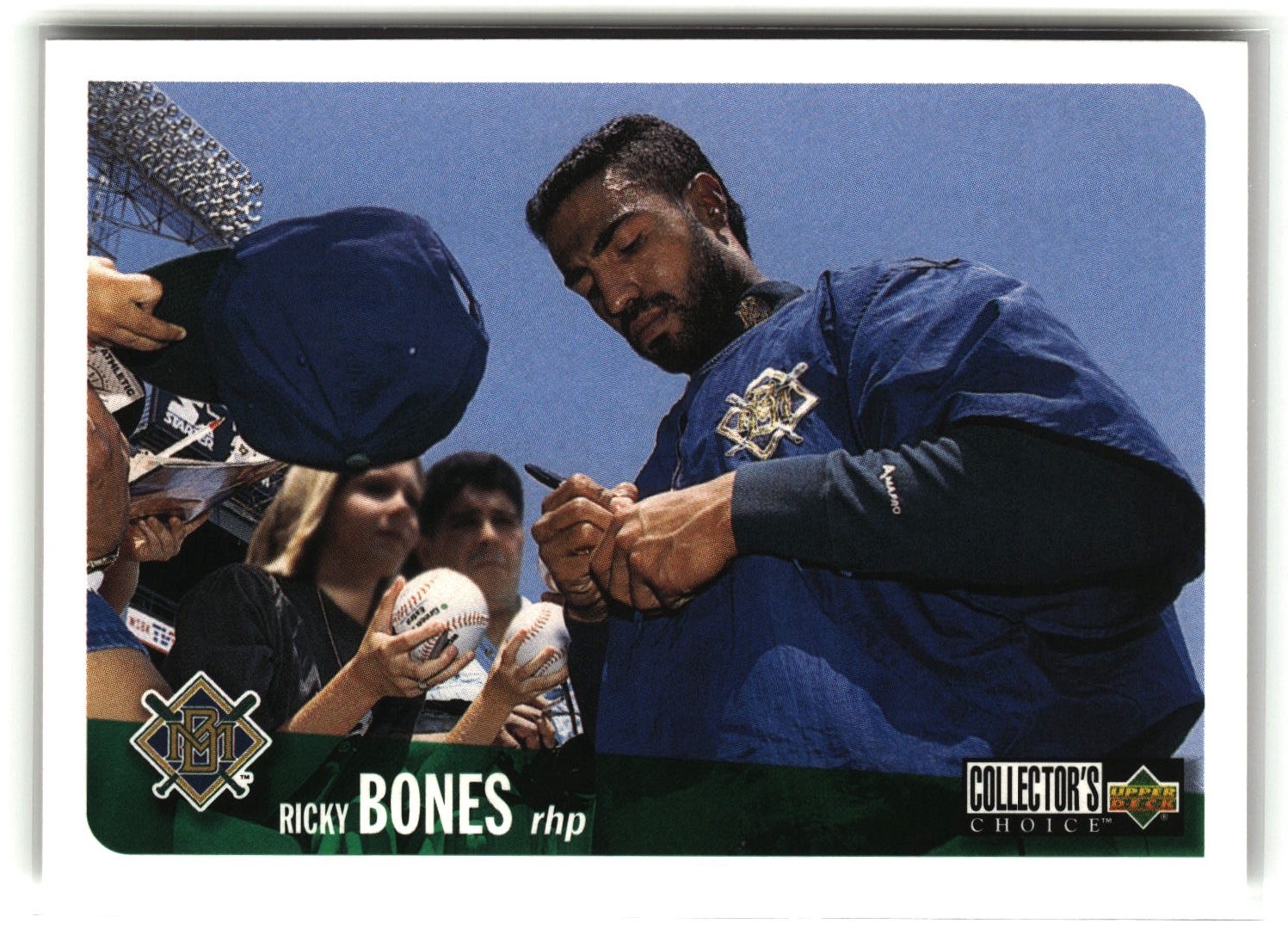 Ricky Bones 1996 Collector's Choice #589