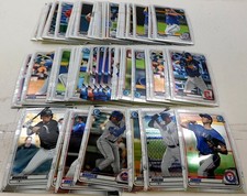 2018-2021 Topps Bowman Chrome Mixed Lot 78 MLB Baseball Foil Cards w/ Refractors
