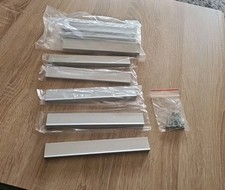 10 Stück Möbelgriffe mit Schrauben 180 mm lang Kunststoff  Schubladengriff, Neu