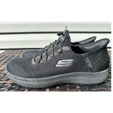 Skechers Work Slip-ins Cessnock Carrboro Black Slip Resistant Mens 11 108144 BBK