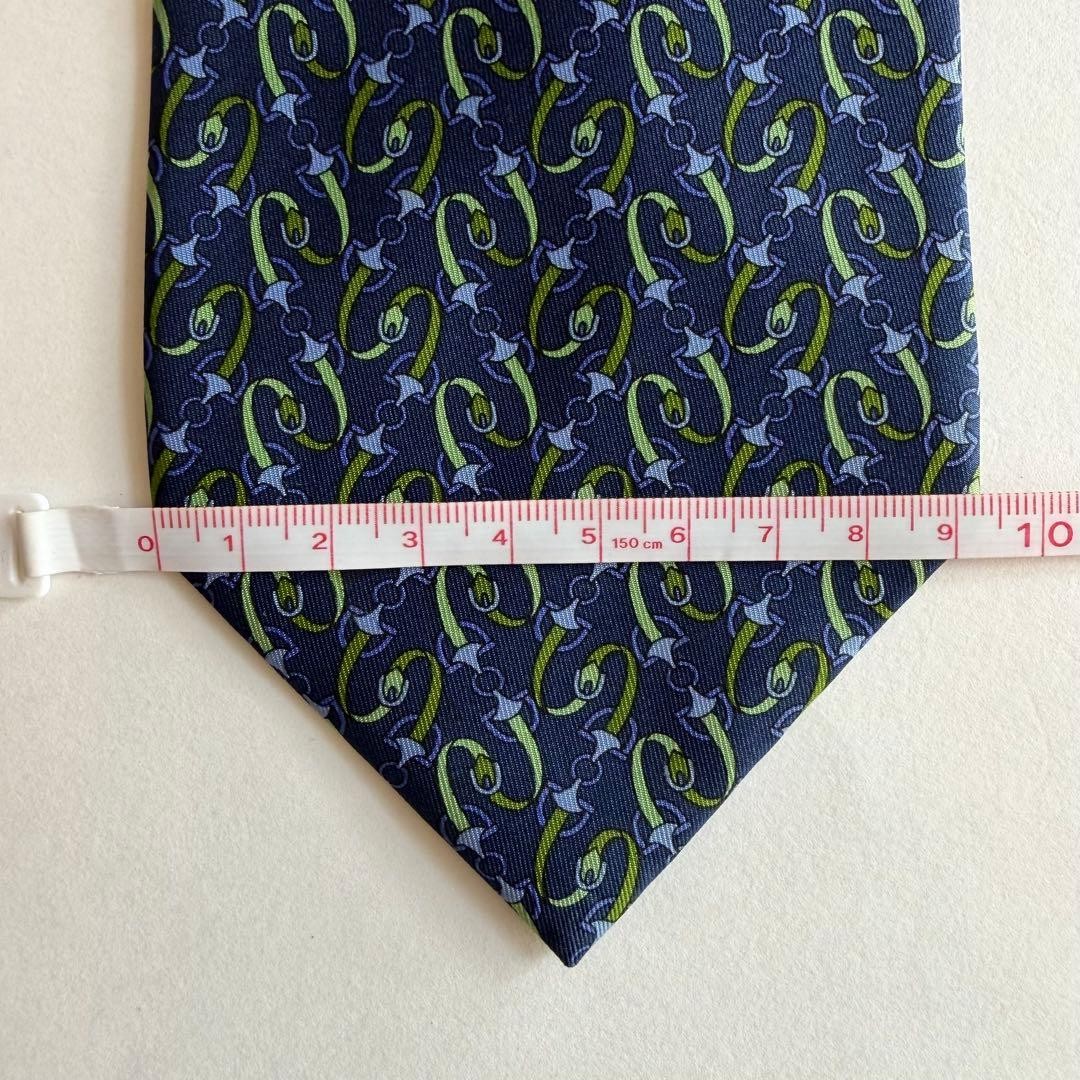 Gucci Necktie Tie 100% Silk Multicolor All-over Pattern 3.7 inches From Japan thumbnail 9