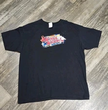 Autographed Monster Jam King Krunch Race Team Crewneck T-Shirt Anvil SZ XL Used