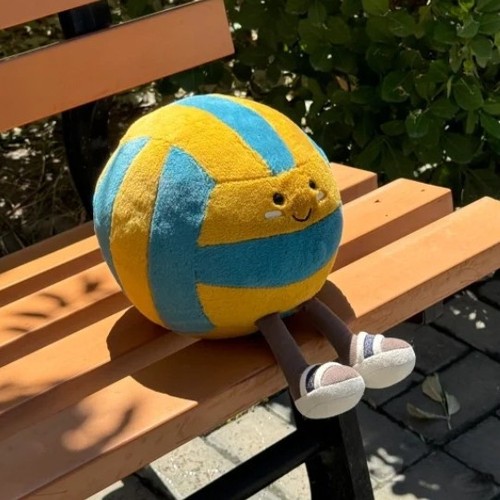 Beach Volleyball Plush - Creative Sports Ball Toy & Comfort Pillow - Picture 7 of 10