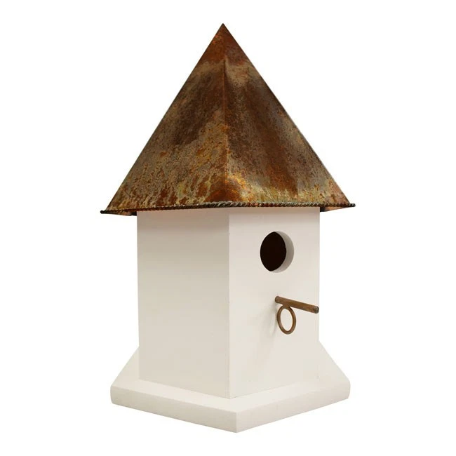 Домик для птиц Heartwood Copper Songbird Deluxe, коричневая крыша - Изображение 2 из 4