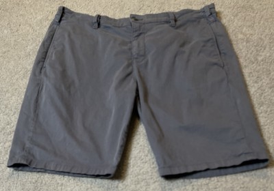 Mavi Men s 11  Inseam Chino Shorts Sz 40 Blue Gray Stretch Athleisure Classic