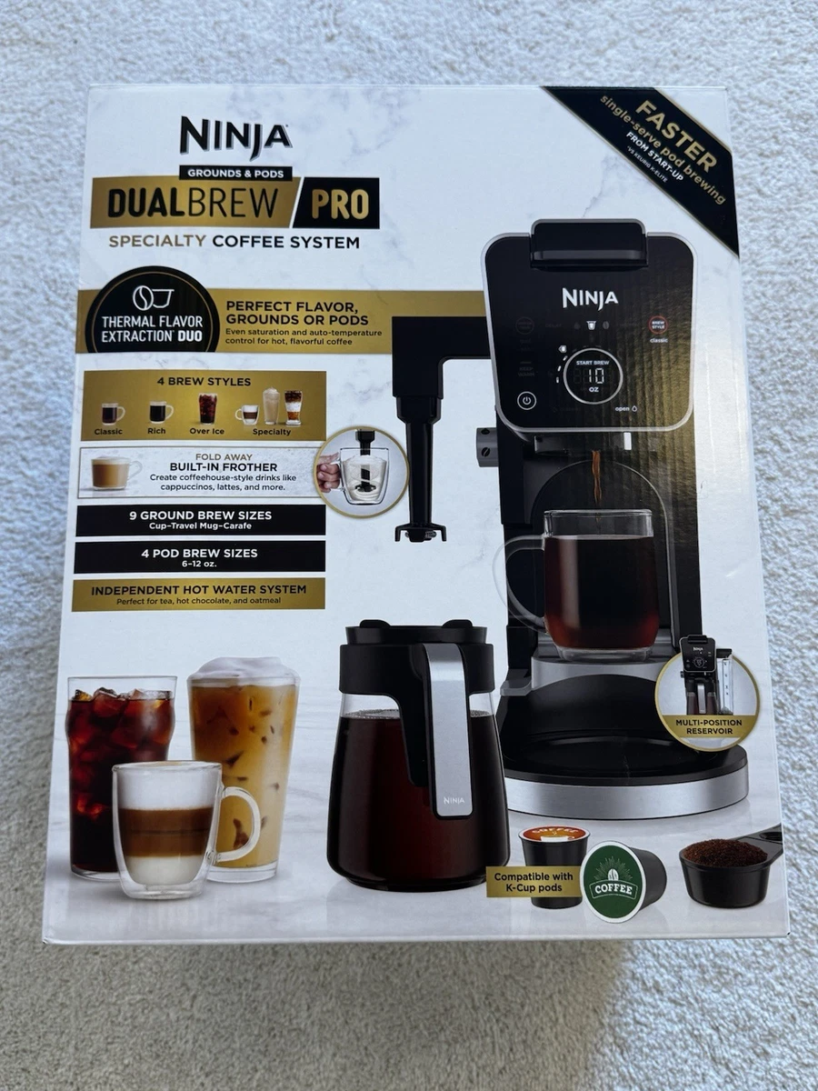 10-Cup Glass Coffee Carafe Replacement - Perfect Fit For Ninja Dual Brew Coffee Makers