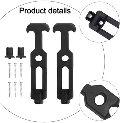 Reliable 2 Pack T Handle Rubber Draw Latches Designed for Use in Vehicles