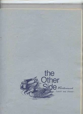 The Other Side Restaurant Breakfast & Lunch & Dinner Menus Estes Park Colorado 