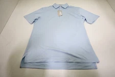 Peter Millar Golf Classic Polo  Mens Size  Medium SKY Regular  New INV12731824