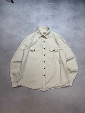 Salvatore Piccolo Napoli Mens Beige Luxury Shirt Sanforized Size 41/L Rare