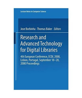 Research and Advanced Technology for Digital Libraries: 4th European Conference,