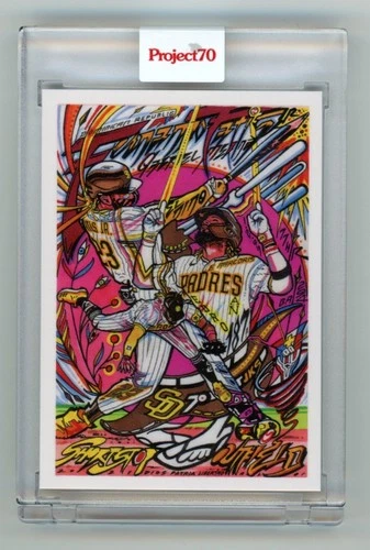2021 Topps Project 70 Card #578 - 1959 Fernando Tatis Jr by JK5 PR /1981 Padres