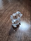 Glass Elephant Figure
