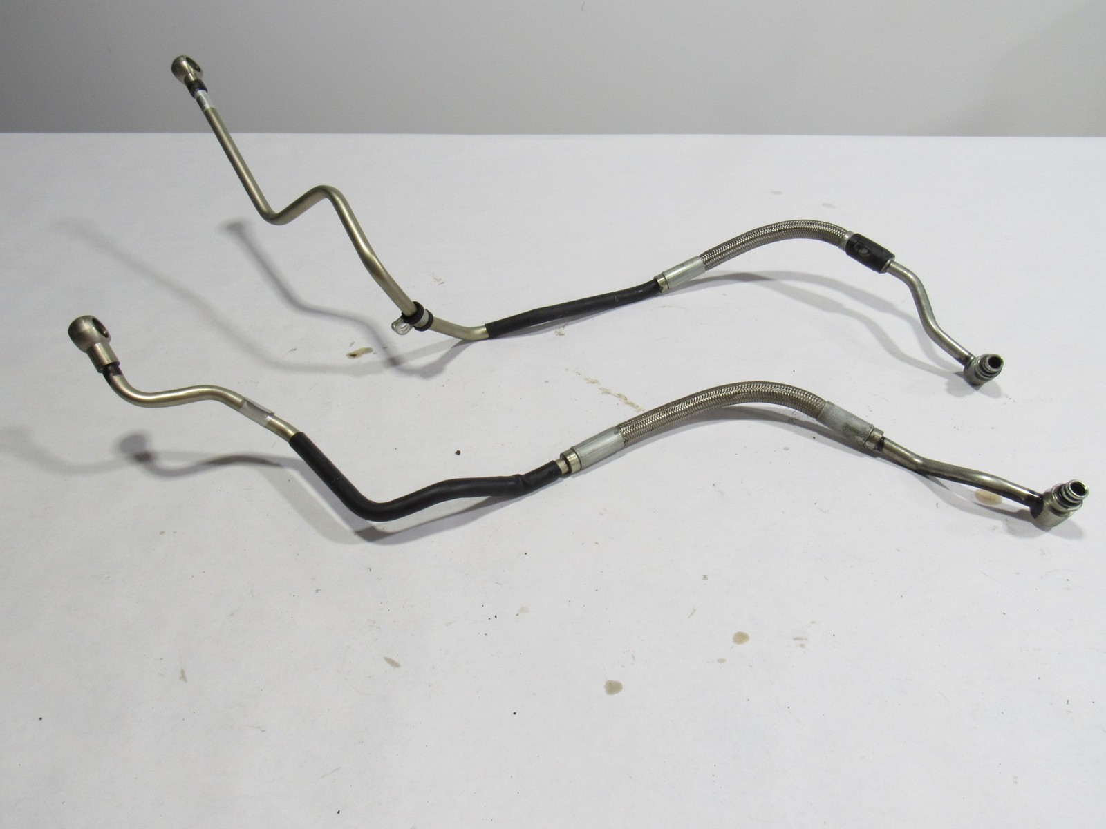 08-12 Maserati Granturismo S 2010 Transmission Oil Cooler Line Hose Pipe Set ^:Y