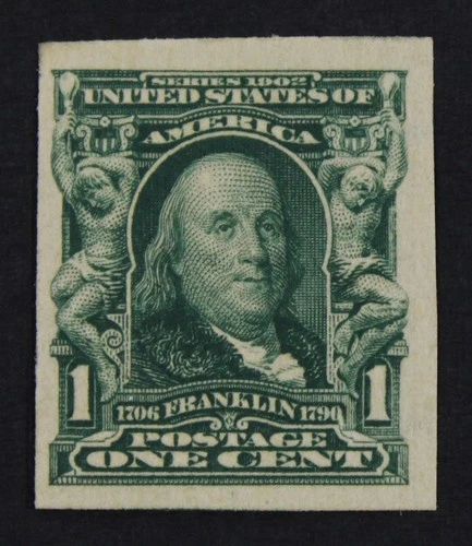 CKStamps: US Stamps Collection Scott#314 1c Franklin Mint H OG