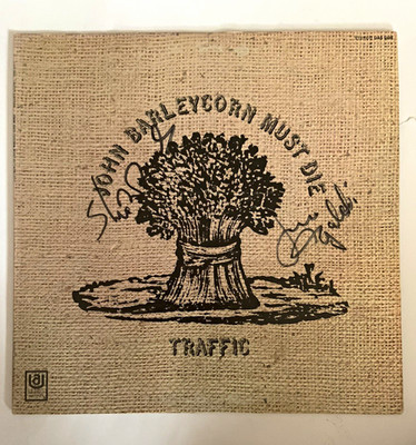 Steve Winwood and Jim Capaldi signed album