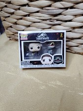 NUEVO Funko Pocket Pop Figura Vinilo Llaveros Mundo Jurásico Paquete de 2 Owen y Azul
