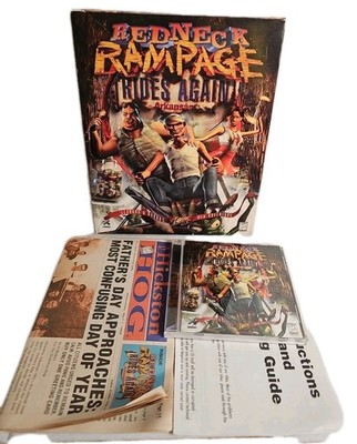 Redneck Rampage : Rides Again Arkansas (PC, CD-ROM, Interplay) Big Box Edition