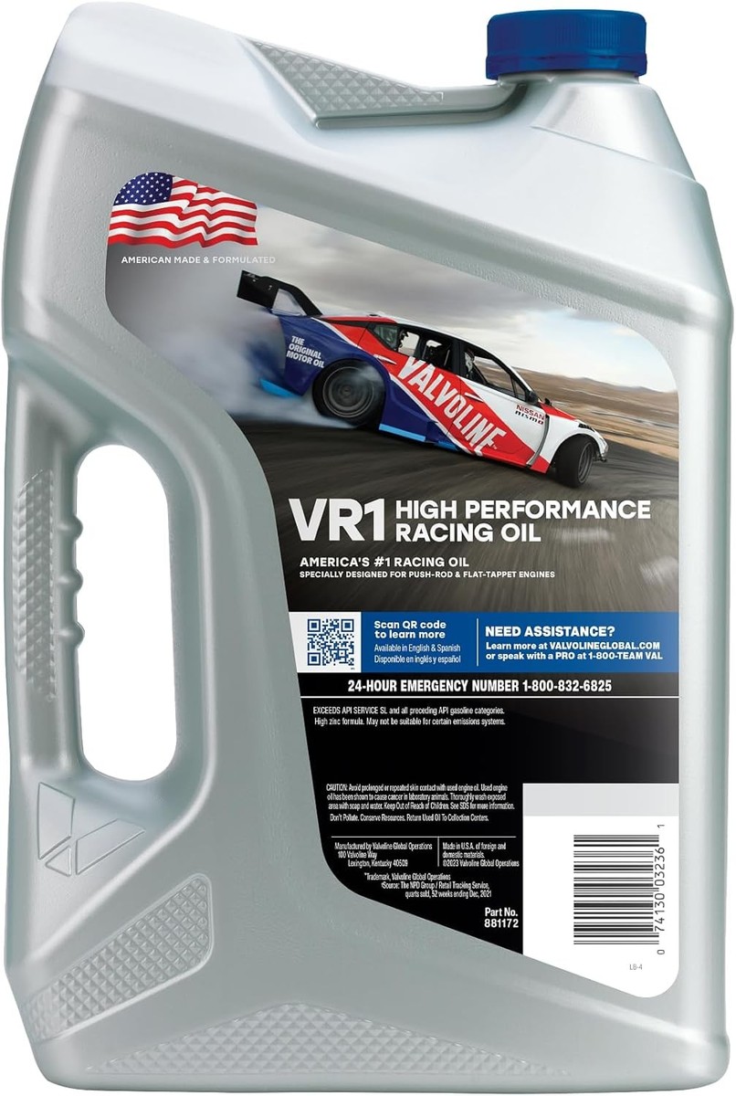 Valvoline VR1 RACING OIL 20W-50 12本セット Valvoline VR1 Racing SAE 20W-50 Motor Oil 5 QT 5 | eBay