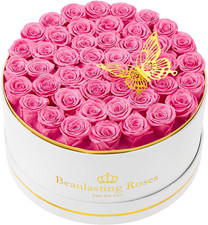Preserved Roses Forever Flowers Real Roses in a Box Mother'S Day Birthday Flower