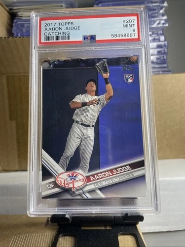 2017 Topps Aaron Judge #287 RC PSA 9