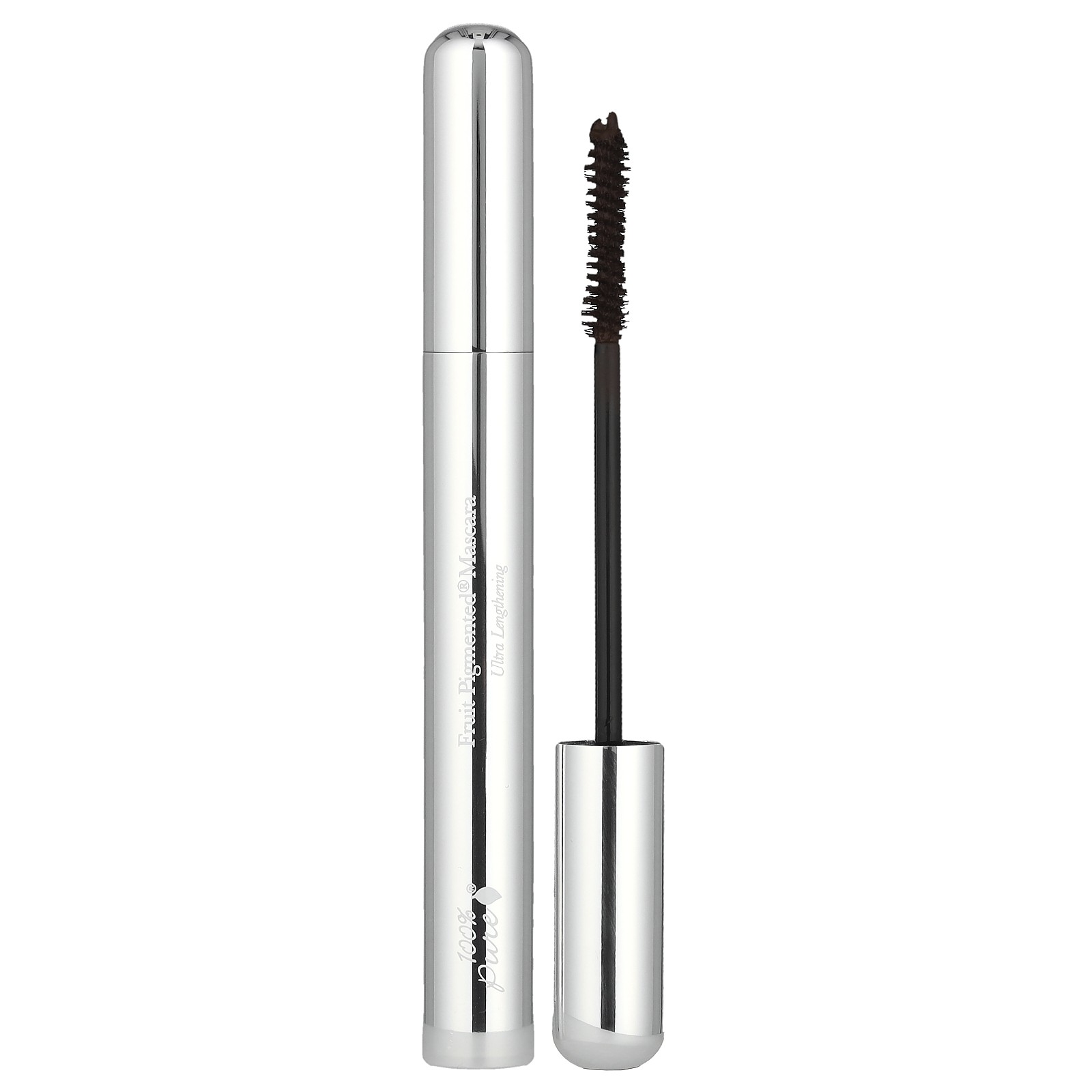 Fruit Pigmented  Mascara, Ultra Lengthening, Dark Chocolate Brown, 0.35 oz (10