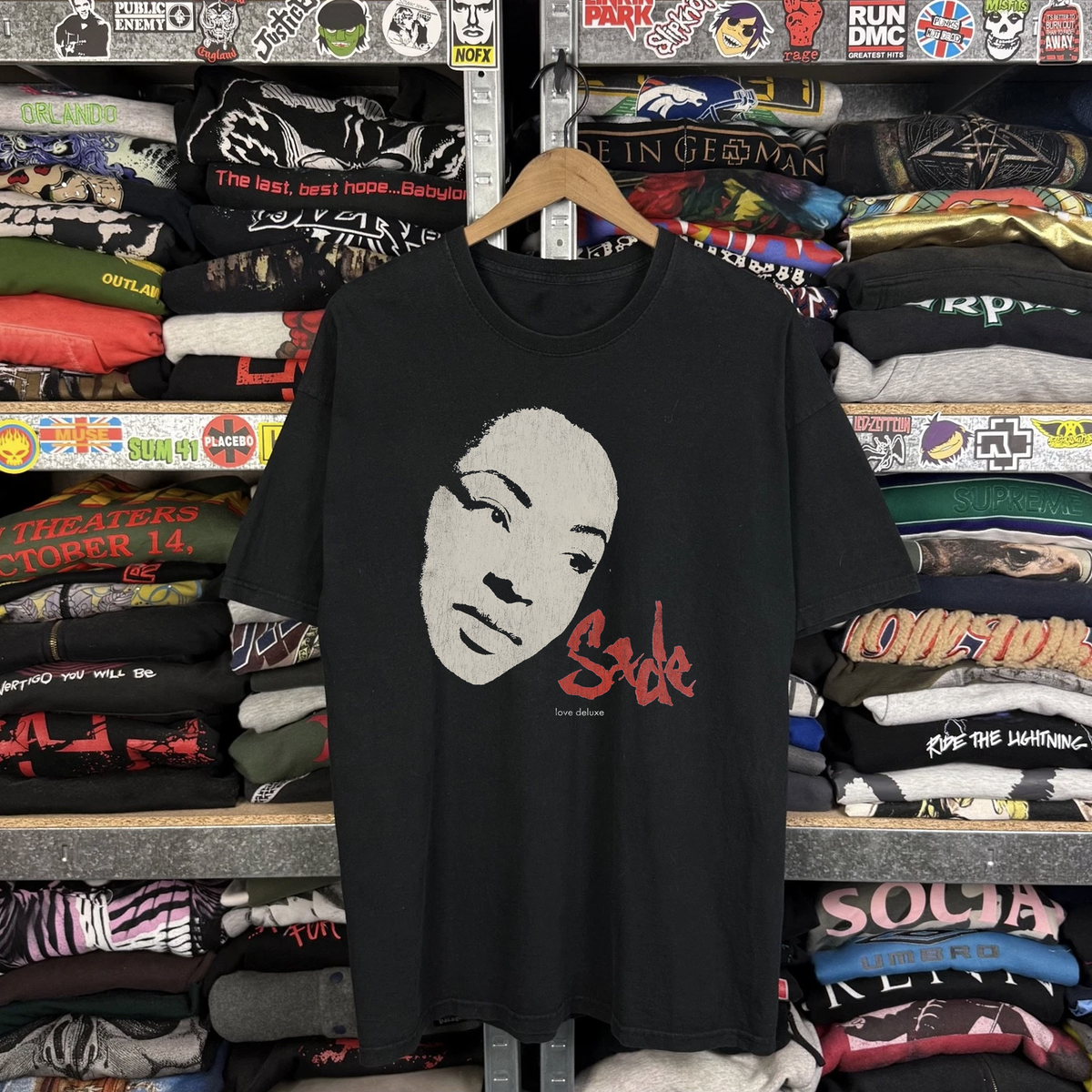 90s Sade Love Deluxe Aged T-Shirt Black XL | eBay