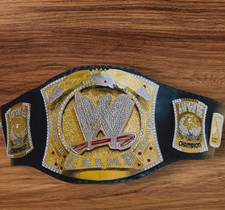 WWE Spinner World Heavyweight Championship Belt – Adult Replica 4MM Zinc, Cowhid