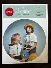 Coca-Cola The Refresher July/August 1965 Volume 12 No 4 Magazine Girl Scouts