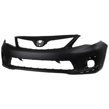 NEW Primed Front Bumper Cover for 2011-2013 Toyota Corolla S and XRS TO1000373