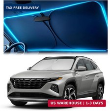 Windshield Sun Shade for Hyundai Tucson 2022 2023 2024 2025 2026 - Custom Fit Su