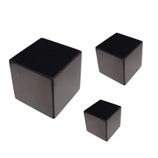 Shungite Cube Natural Stone EMF Protection Grounding Home Decor Energy Healing