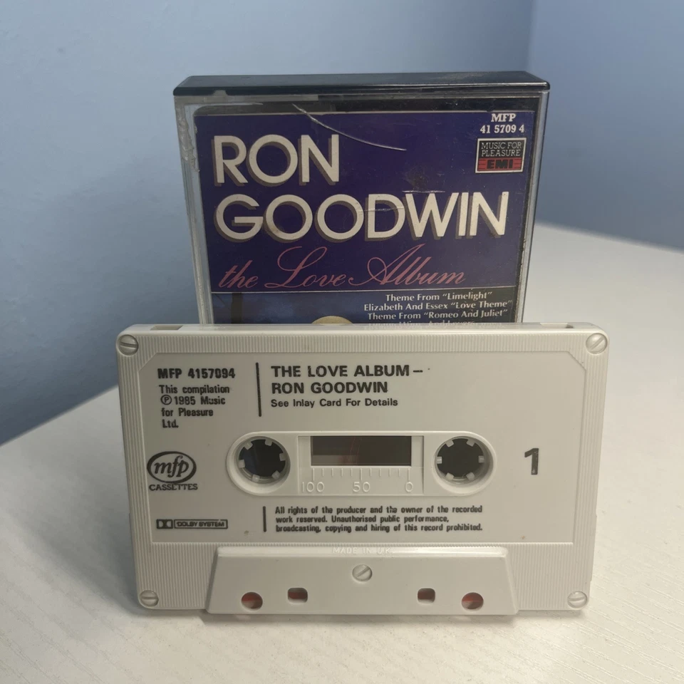 Ron Goodwin - The Love Album - Cassette Tape album 1985 UK Limelight,World Need - Image 2 of 4