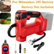 Cordless Car Tyre Inflator Pump Air Compressor LCD For Milwaukee M18 18V Battery