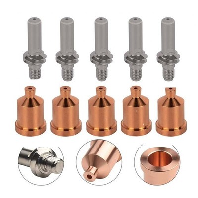 Set 5 x Elektrode Düse EWS LINCOLN LC105 TOMAHAWK NEU PLASMA Nachbau EU Stock