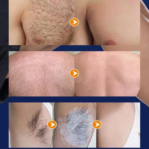 Mens Hair Removal Cream Mild and Non Irritating Painless RemovaF9 Body мщ φ D3W3 - Picture 10 of 11